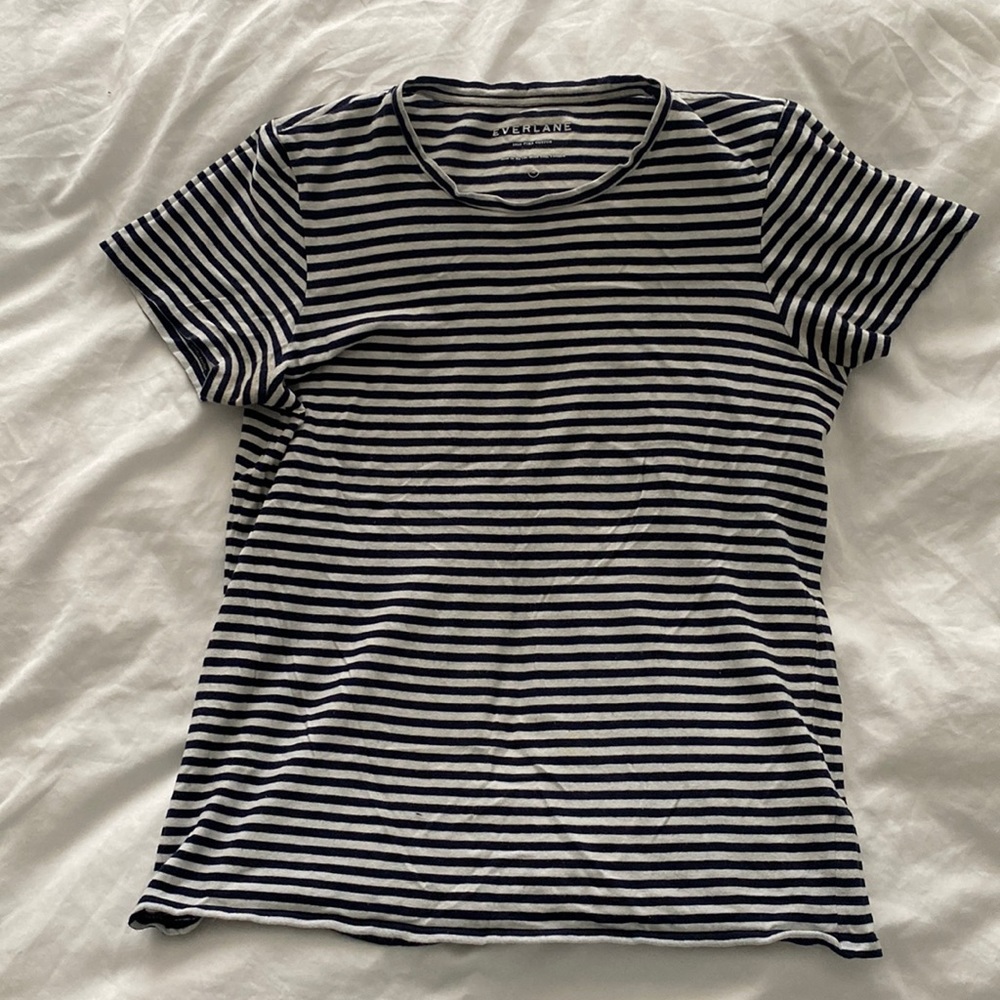 Everlane Striped Tee Size M
